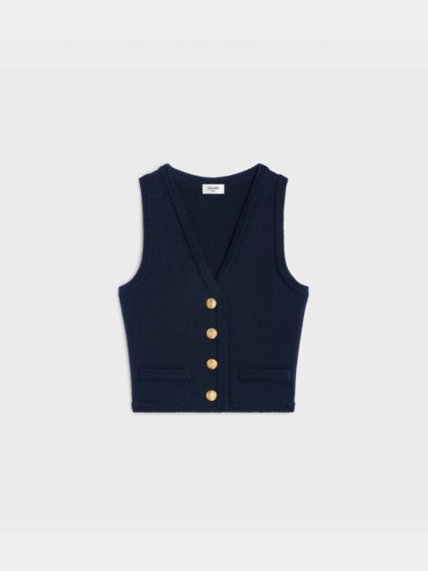 ベスト・ジレ CELINE FW25 GILET (RI006450Z 97JC) CELINE(セリーヌ) ベスト・ジレ(レディース) - 海外通販のBUYMA