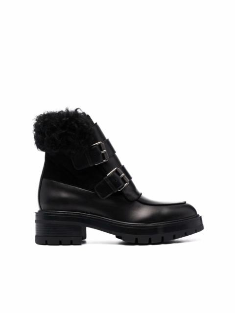 Ryan ankle buckle-strap boots