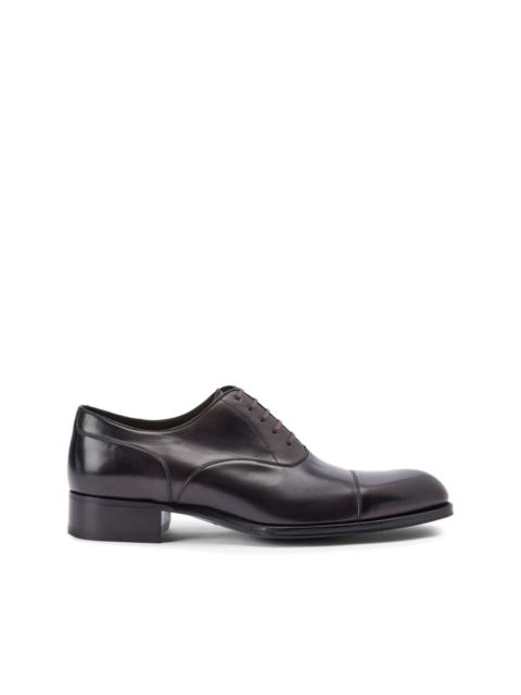 TOM FORD leather Oxford shoes