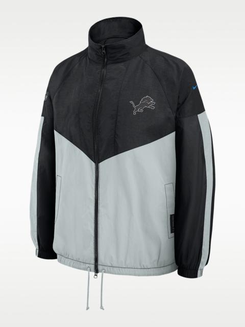 Nike Detroit Lions Rivalries Collection Women's Nike NFL Oversized Full-Zip Jacket