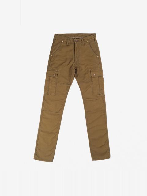 Iron Heart IHDR-502-OLV 11oz Cotton Whipcord Cargo Pants - Olive