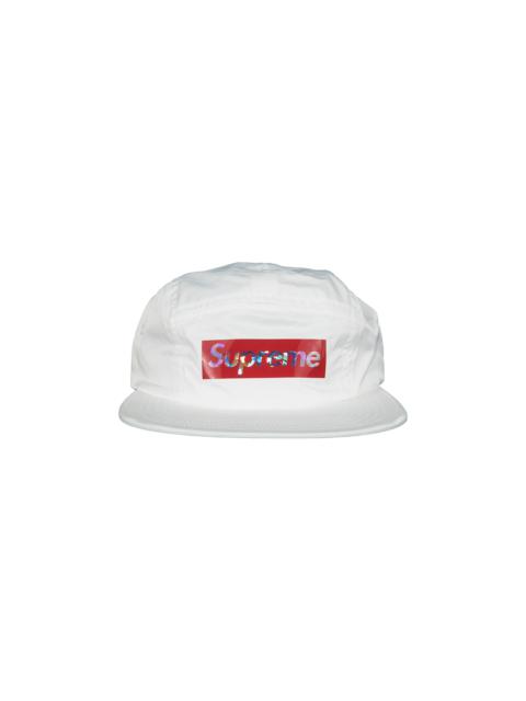 Supreme Holographic Camp Cap 'White'