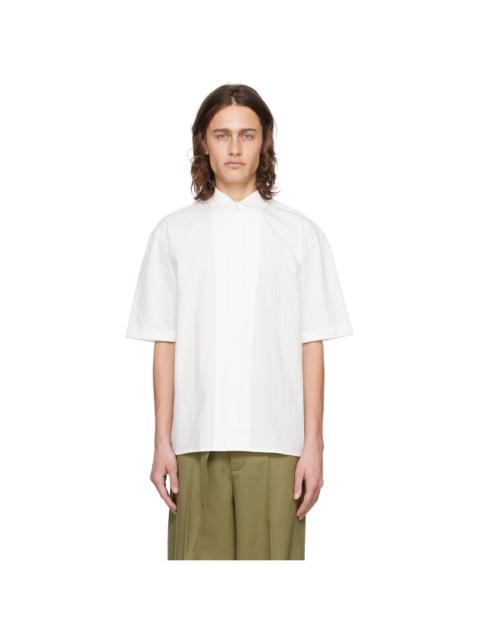 RÓHE Off-White Camp Collar Shirt