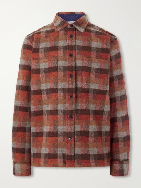 Portuguese Flannel Agripa Checked Wool-Flannel Overshirt