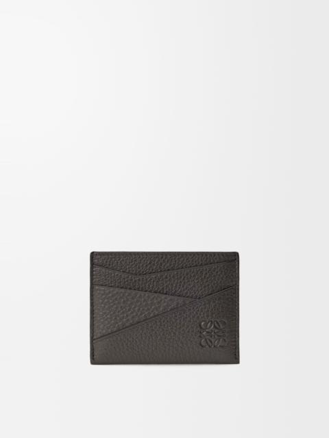 Loewe Puzzle plain cardholder in supple grained calfskin