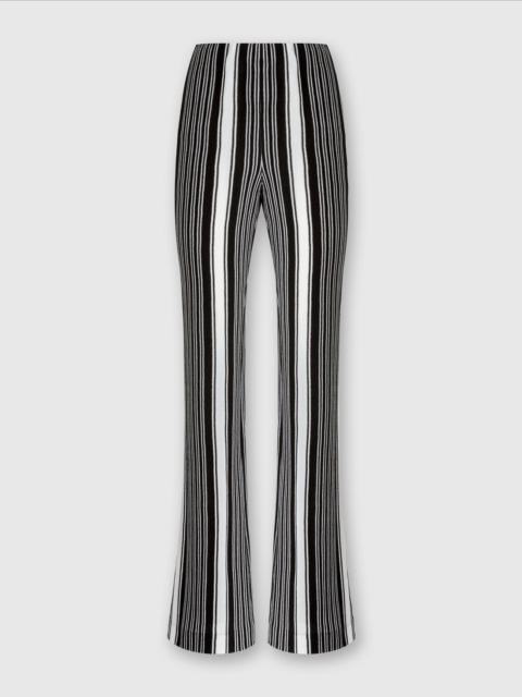 Missoni Straight striped trousers in cotton and viscose