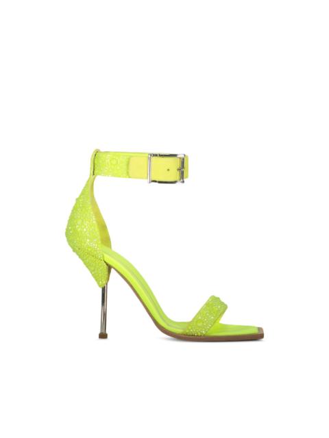 Alexander McQueen strap heeled sandals