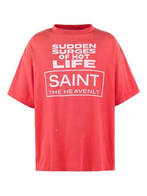 SAINT M×××××× logo-print T-shirt