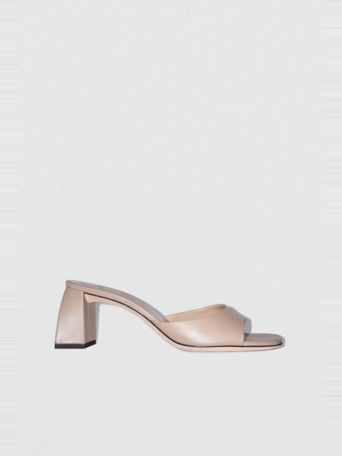 ROMY TAUPE NAPPA LEATHER