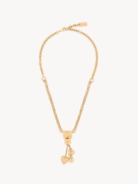 Chloé THE CHLOÉ MINI PADDINGTON NECKLACE