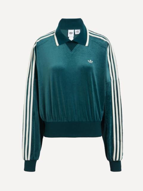 x Liberty London Debossed Velvet Sweatshirt