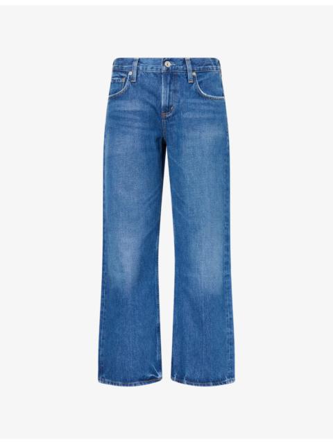 Citizens of Humanity Faye Vintage Straight-Leg Denim Jeans