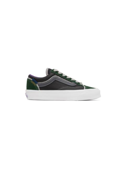 Black & Green OG Style 36 UI Sneakers