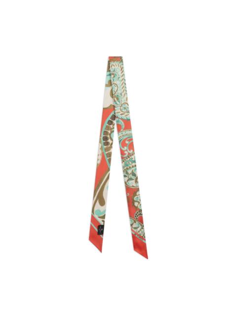 Etro paisley silk scarf