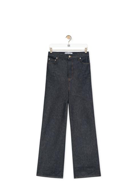 Loewe High waisted jeans in denim