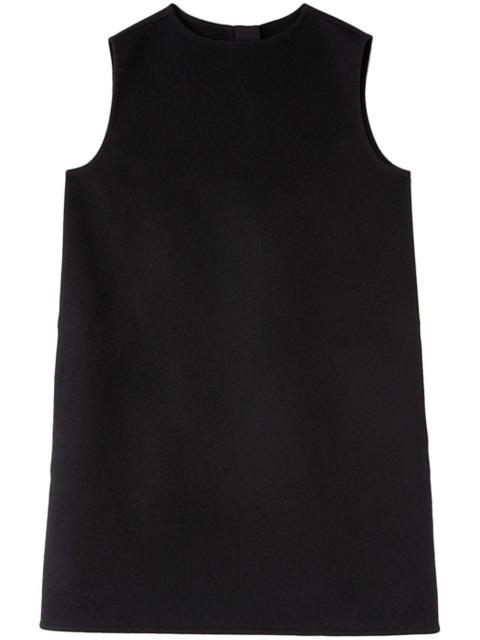 Jil Sander doubleface sleeveless cashmere dress