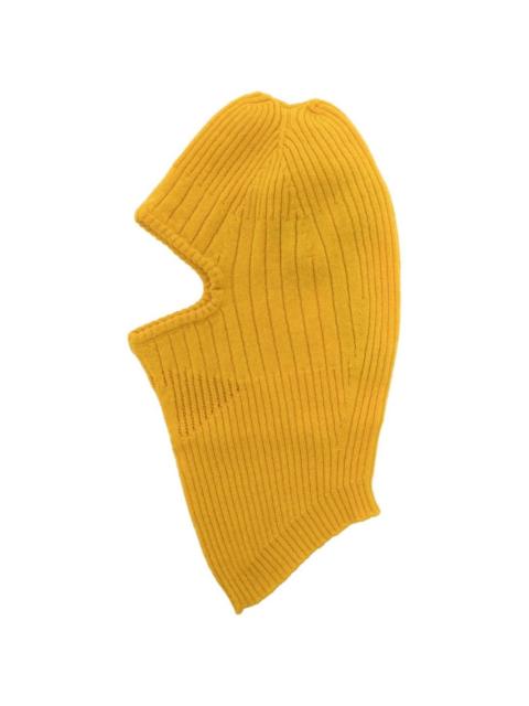 3D-knit seamless cashmere balaclava