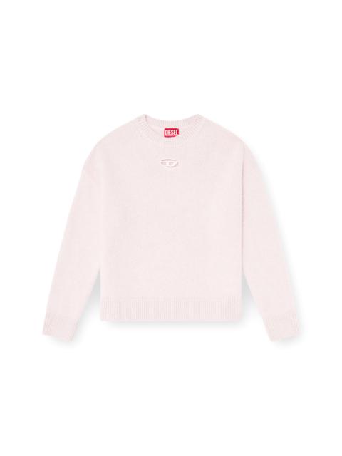 Diesel JUMPER IN WOOL AND ALPACA BLEND