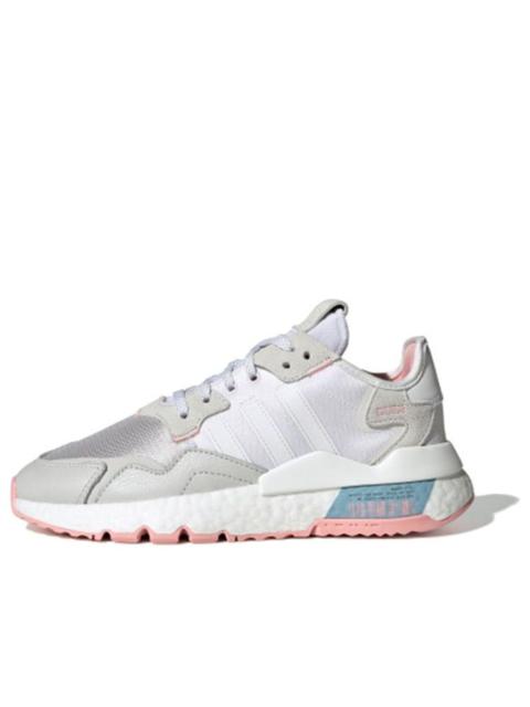 (WMNS) adidas originals Nite Jogger 'White Grey Pink' FV4136