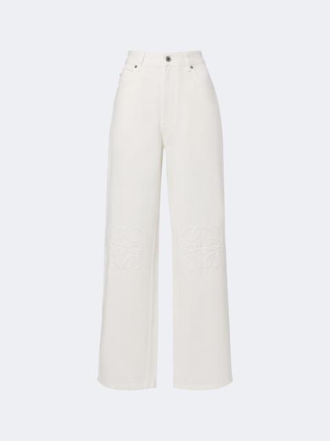 Loewe Anagram wide-leg jeans
