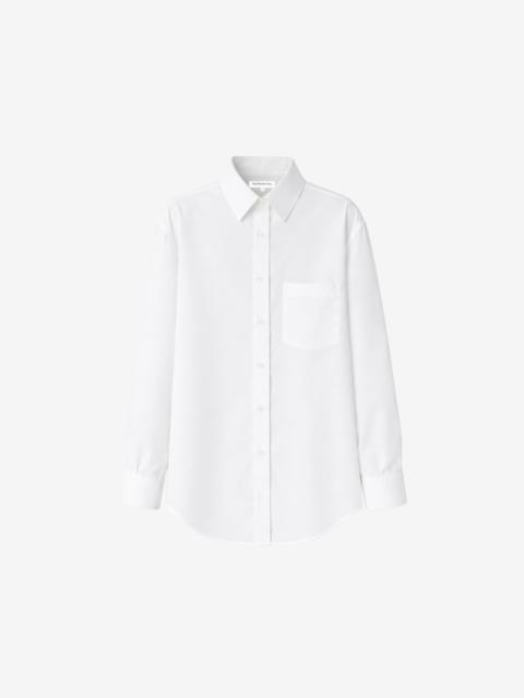 The Frankie Shop Jaslen Padded Shirt - White