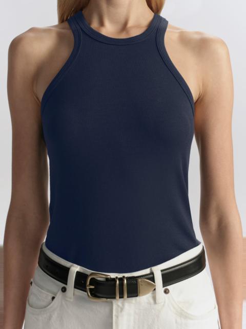 A.L.C. Dean Racerback Rib Knit Tank