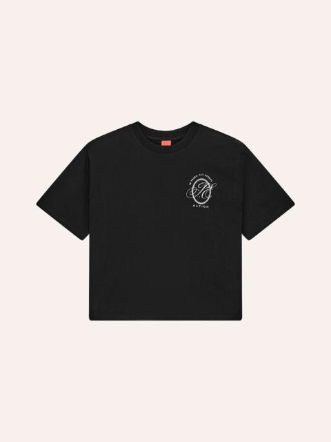P.E NATION BLIND SIDE TEE IN BLACK