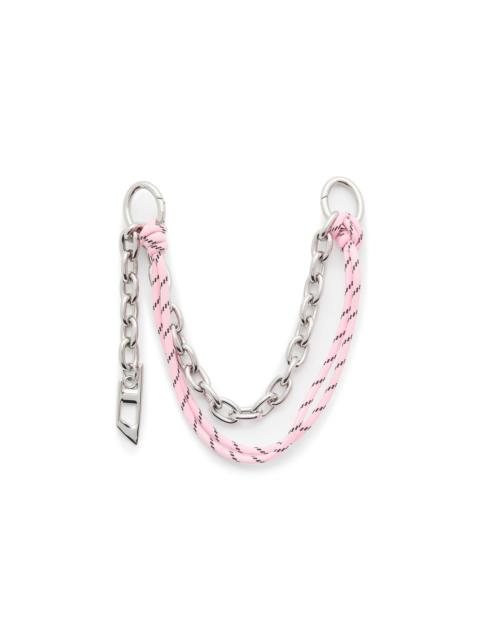 Diesel METAL CHARM WITH CHAIN AND ROPE DETAIL