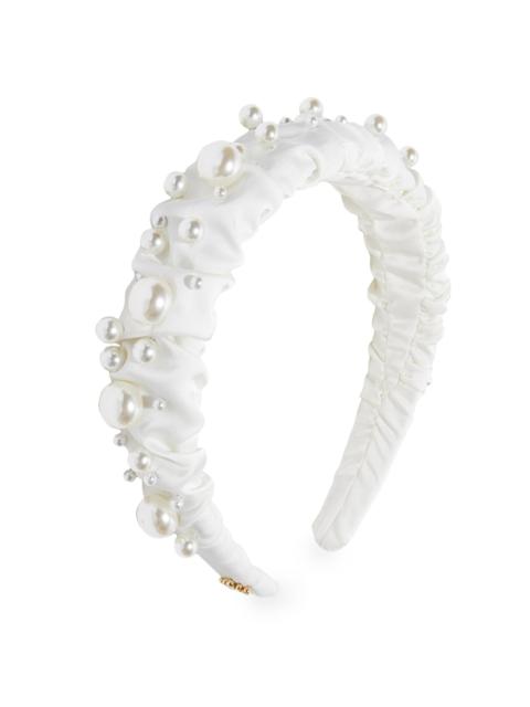 LELE SADOUGHI Women's Kelly Imitation Pearl Headband - Ivory