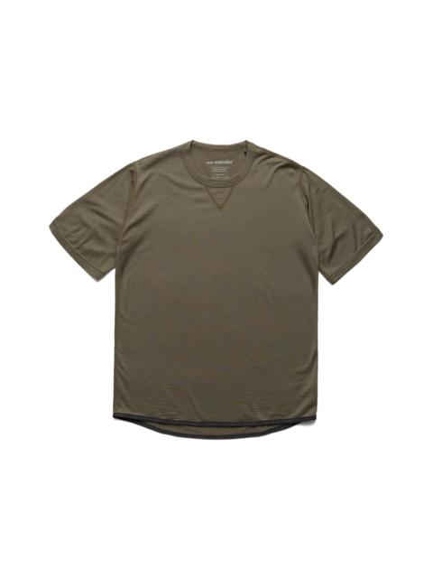 and Wander Merino Base SS T - Khaki
