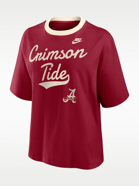Nike Alabama Legacy Fight Song Boxy Women's Nike College T-Shirt