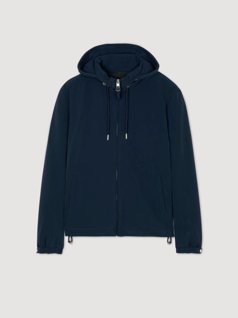 Sandro HOODED ZIP-UP JACKET