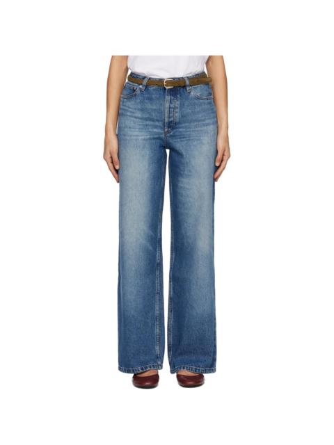 A.P.C. Blue Elisabeth Jeans