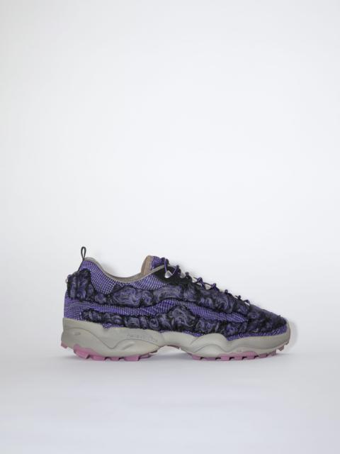 Acne Studios Bubba sneakers - Dark purple/black