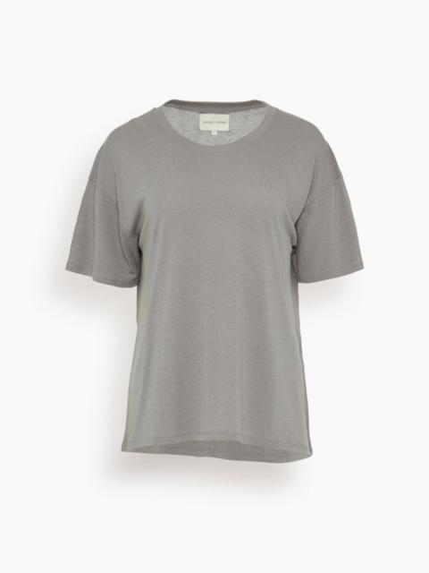 Loulou de Saison Short Sleeved T-Shirt in Concrete Grey