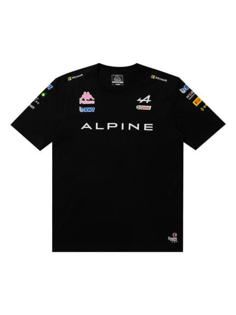 Palace x Kappa For Alpine T-Shirt 'Black'