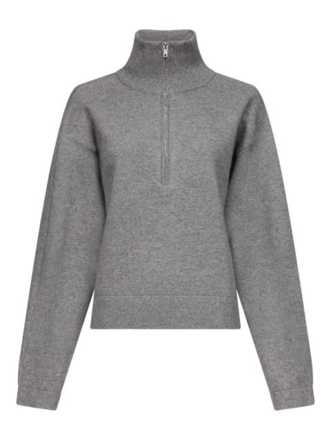 Loulou de Saison Dries stand-collar zipped sweater