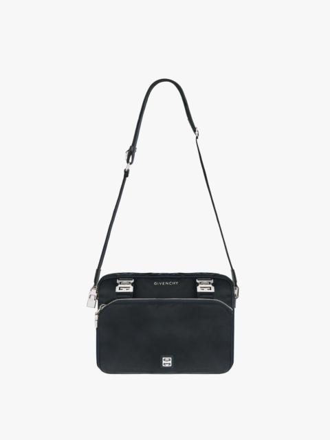 4G LIGHT MESSENGER CROSSBODY  BAG WITH REMOVABLE POUCH