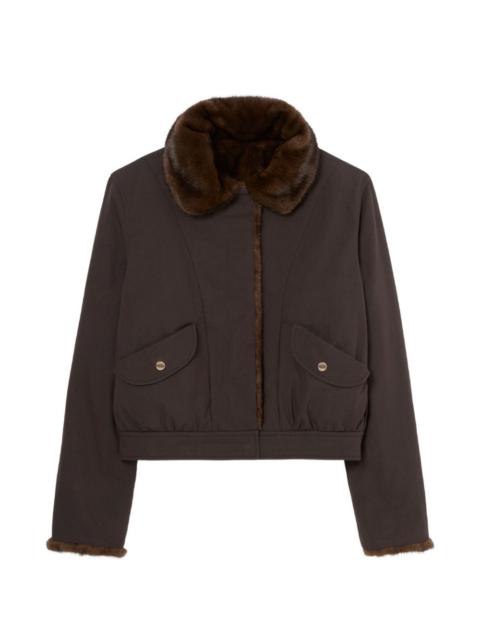 Claudie Pierlot short reversible nylon parka