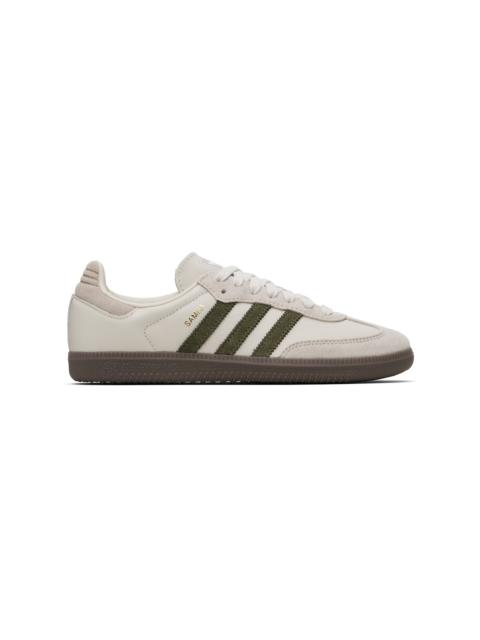 adidas Originals Taupe Samba OG Sneakers
