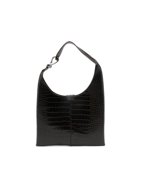 soeur mini Cosima crocodile-effect tote bag