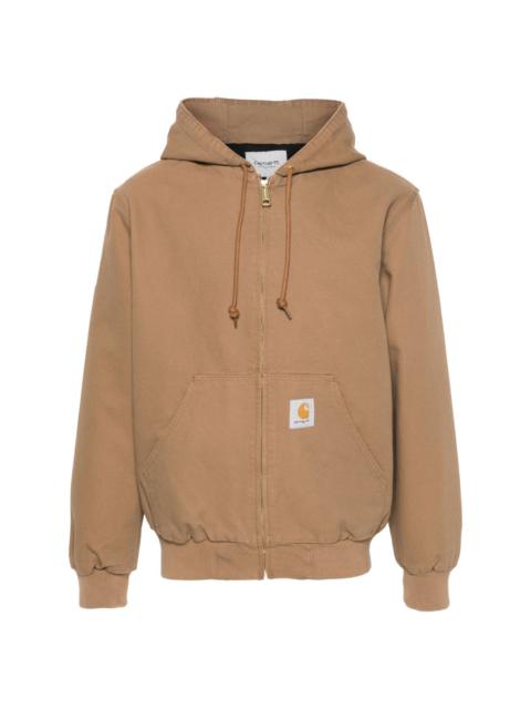 Active hooded jacket