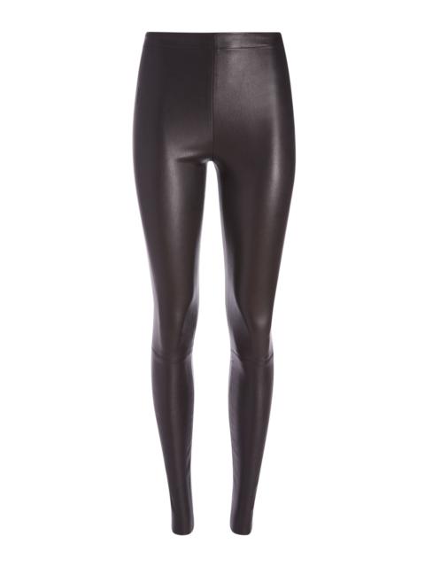 Alice + Olivia MADDOX SIDE ZIP LEATHER LEGGING