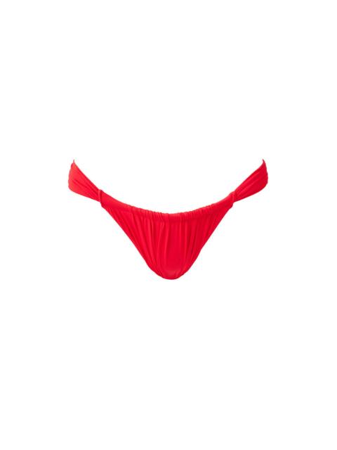 MELISSA ODABASH EXCLUSIVE CORVO RED BIKINI BOTTOM