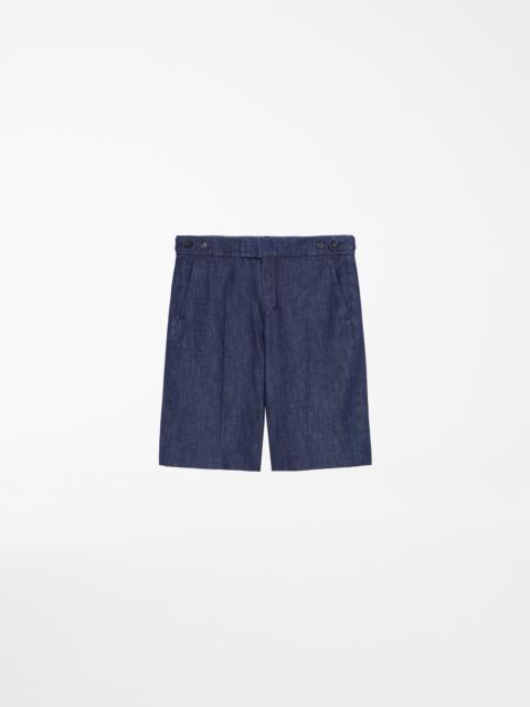 Max Mara SMIRNE Denim Bermuda shorts