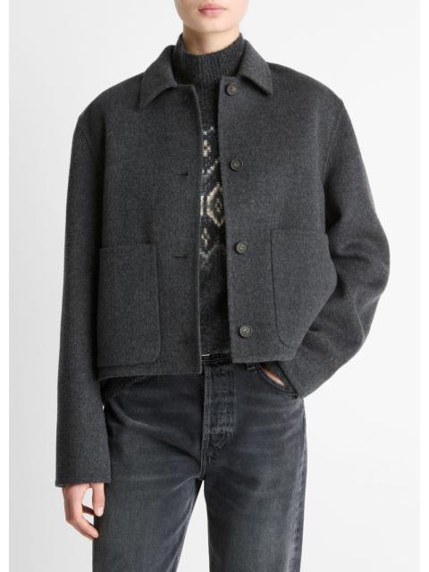 Vince Wool & Cashmere-Blend Short Jacket