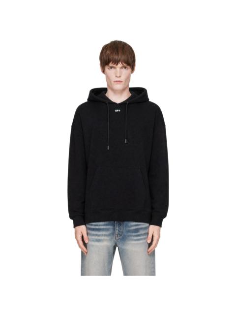 Off-White Black 3D Spray Arrow Skate Hoodie