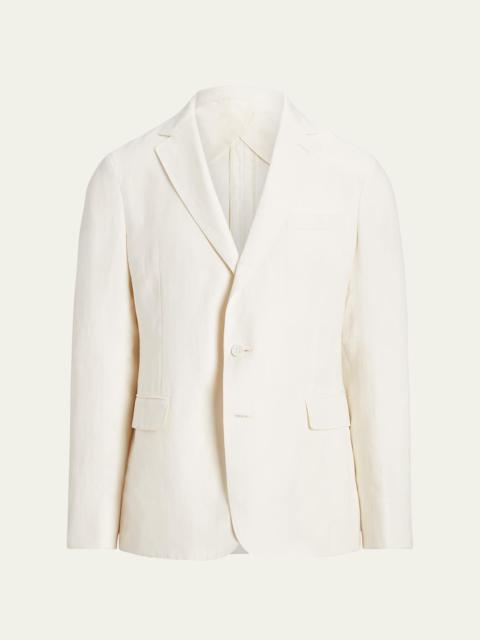 Ralph Lauren Men's Haldey Silk and Line Single-Breasted Dinner Jacket