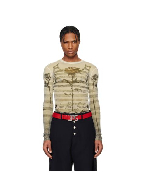 Jean Paul Gaultier 인쇄된 티셔츠