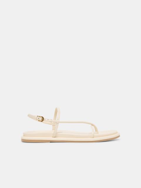 dolce vita DOM SANDALS OFF WHITE LEATHER